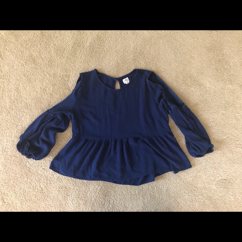 Navy top